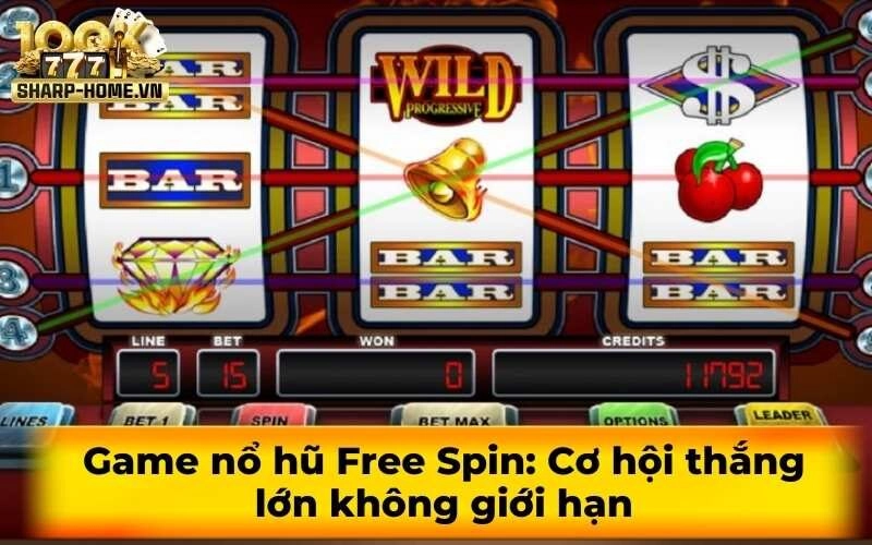 Game nổ hũ Free Spin: Cơ hội thắng lớn không giới hạn